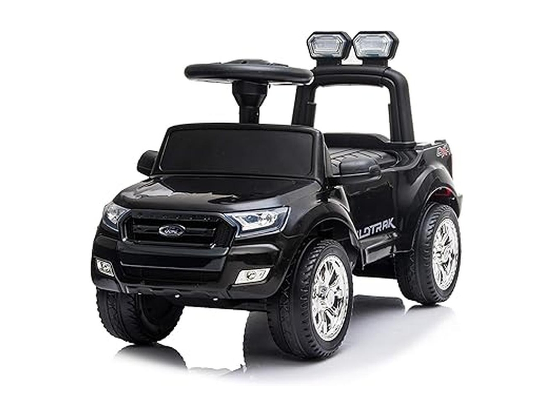 Carrinho De Criança Ford Ranger - Runruntoys - Carro De Empurrar - Licença Oficial - Volante Sonoro - Faróis Led