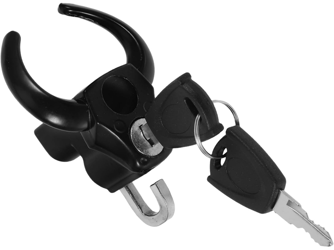 Gancho Para Capacete De Motocicleta E Scooter Elétrica, Suporte De Guidão Resistente, Armazenamento