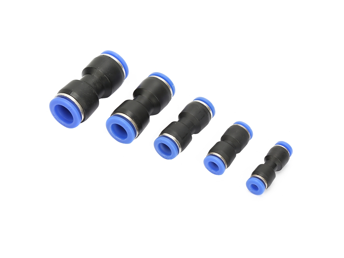 Conector Rápido Neumático Plástico Reto 50un