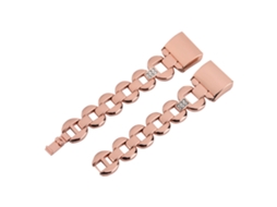Pulseira de Metal com Diamantes para Fitbit Charge2 EOOCOO
