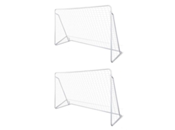 Football Net, Football Nets Vidaxl Branco Aço