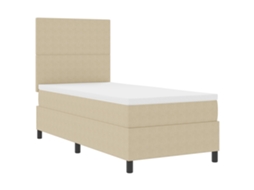 Conjunto 1 Cama Led Vidaxl Cinzento Cordão (100 X 200 Cm)