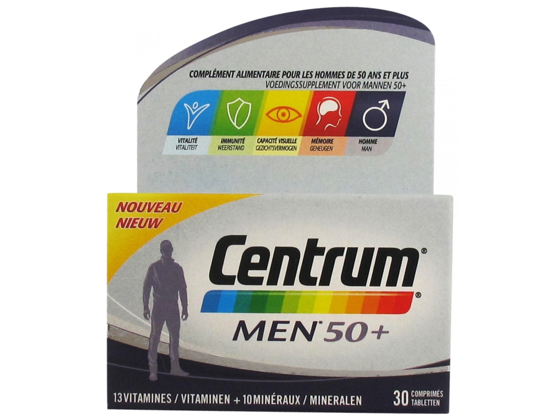 Homens 50 30 comprimidos CENTRUM