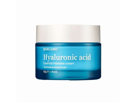 Creme Facial Hidratante De Bergamo Com Ácido Hialurônico, 50g