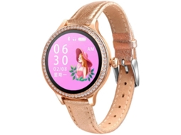 Smartwatch Com Pressão Arterial / Frequência Cardíaca / Monitor Ip68 À Prova Dágua Touch Screen Fitness Tracker Bestvite (ouro)