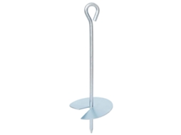 Vidaxl Âncora Para Terra 2 Unid. Ø10 X 30 Cm Metal Galvanizado