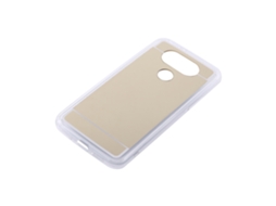 Capa de Telefone EOOCOO (tpu Macio de Prata Espelhada)