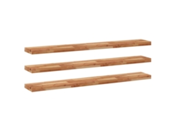 Floating Shelf, Floating Shelves Vidaxl Marrom Madeira De Acácia (140 X 20 X 4 Cm)