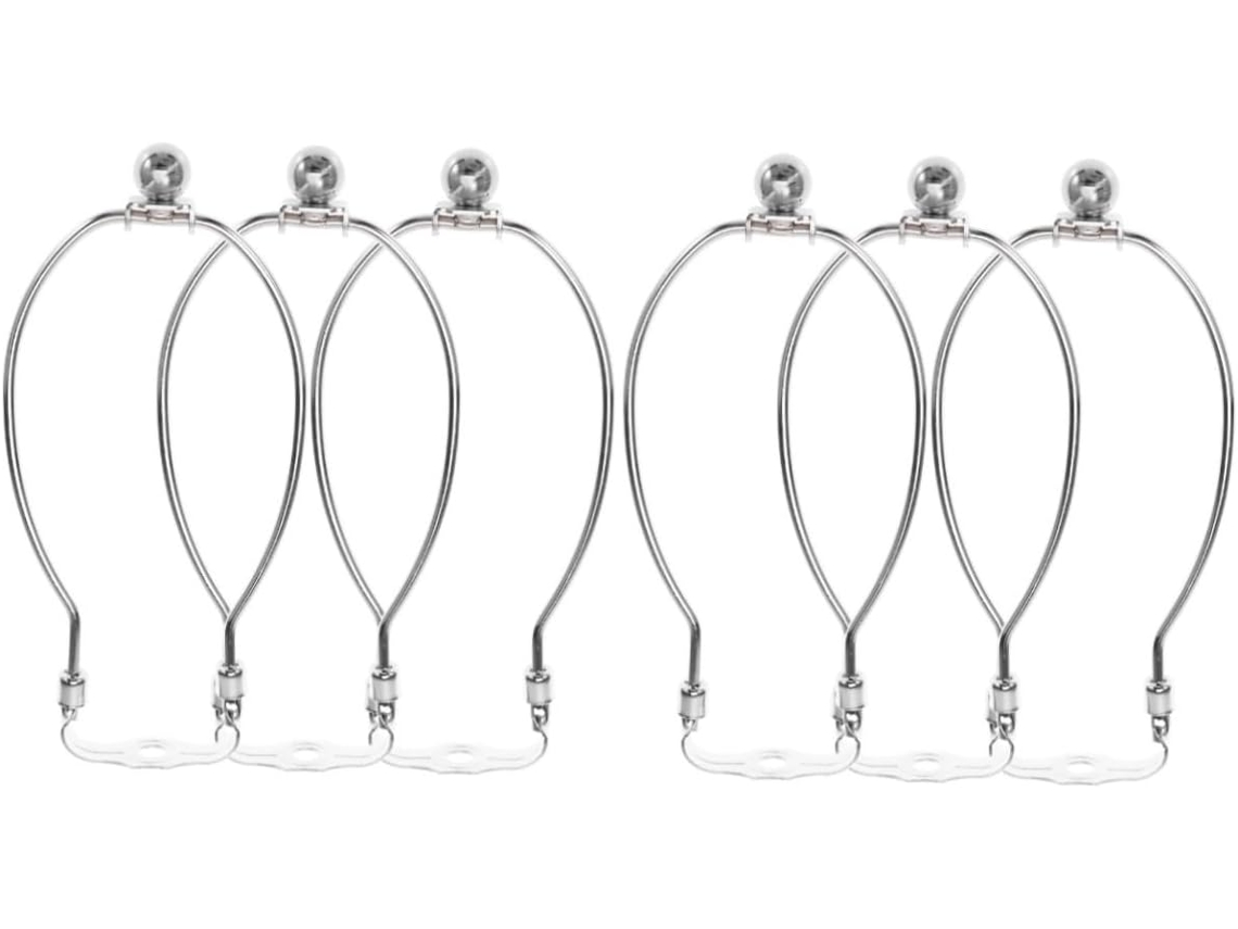 Conjunto de 6 Suportes para Lâmpada de Chão com Estrutura em Forma de Chifre. SFUSHOS