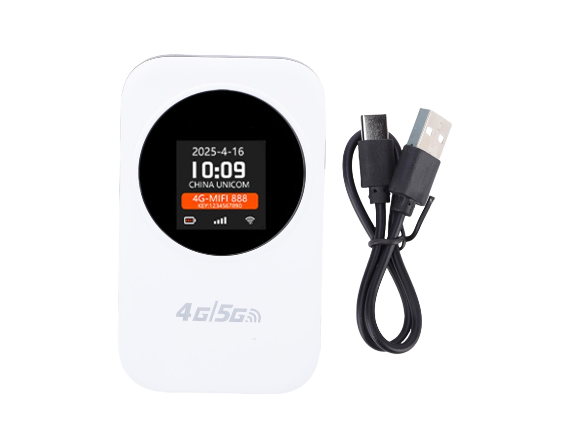 Wifi Portátil 4g Mifi Carro Display Hora LAXISCREED
