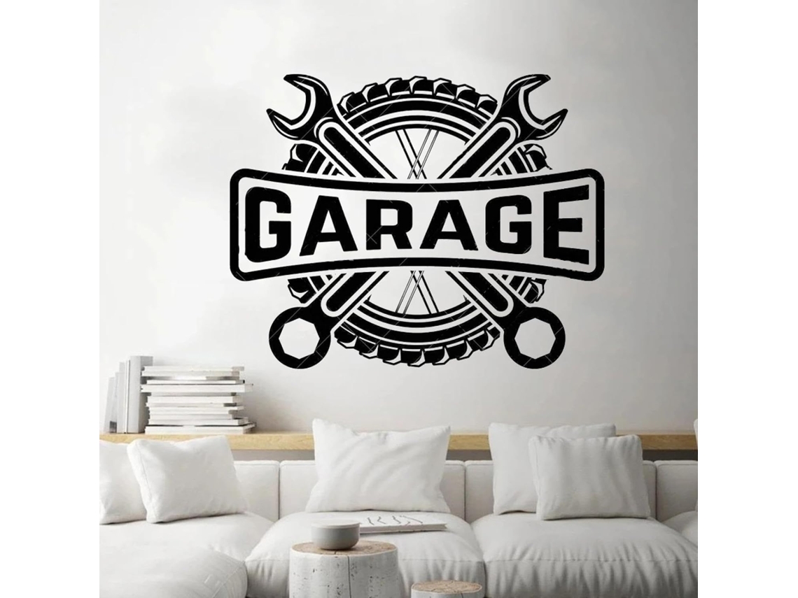 Adesivos Murais Para Garagem, Ateliê, Salão Ou Quarto No Sofá, Adesivos Em Vinil Para Portas E Janelas