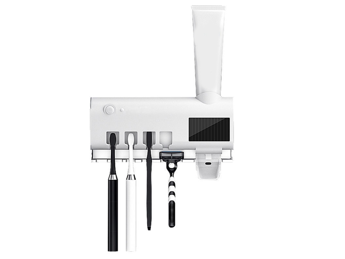 Dispensador de Pasta de Dentes, Branco AQUAFORGE