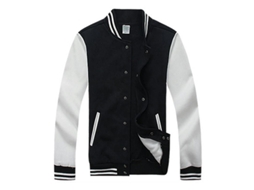 Fasst chaqueta de Béisbol para Hombres Mystdiy Con Bloques de Color