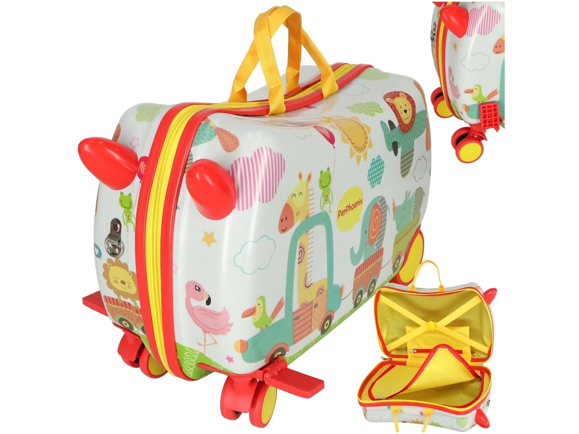 Mala de Viagem Infantil Sobre Rodas Polvo Pricenet