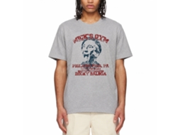 Rockinstone Rocky Movie Mick's Gym Heather Gray Adult T-shirt Size:l