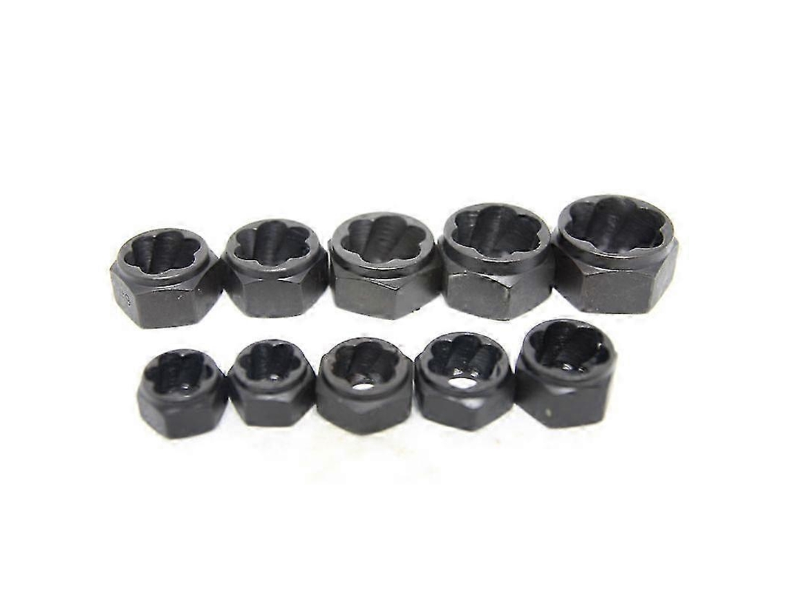 Conjunto De Extração De Tornillos Danificados 10pcs, Kit Remoção Quebrado Métrico