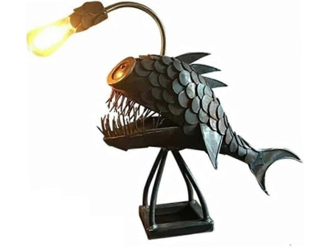 Lurelia Lâmpada Marlin Steampunk Halloween Vintage Em Ferro Artesanal Para Casa E Festa