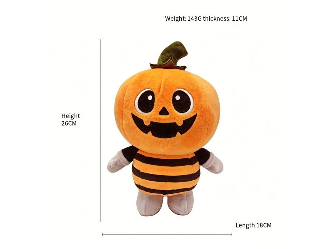 Boneca De Peluche De Abóbora De Halloween 26 * 18cm