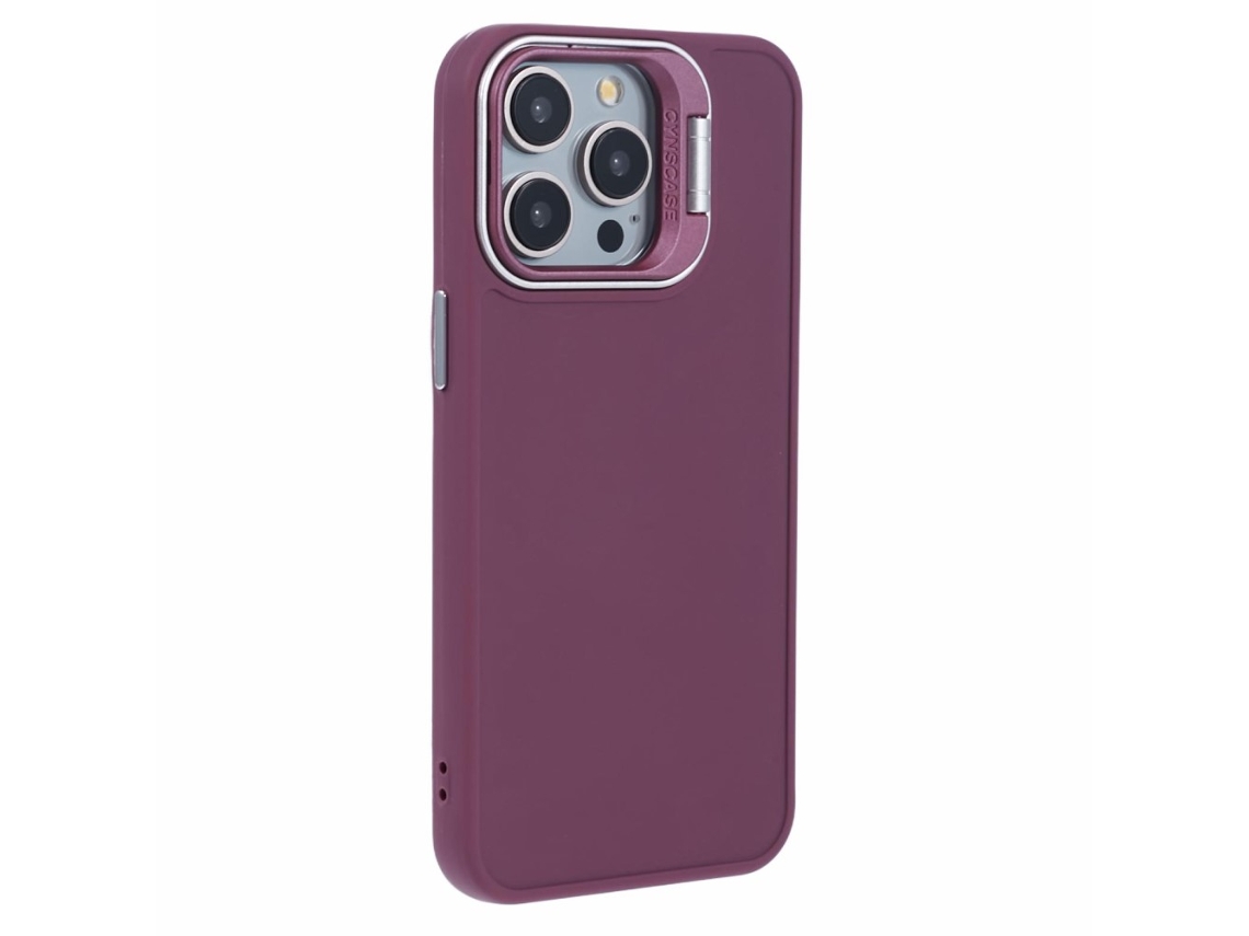 Suporte Casa Para Iphone 14 Pro Silicone Vermelho
