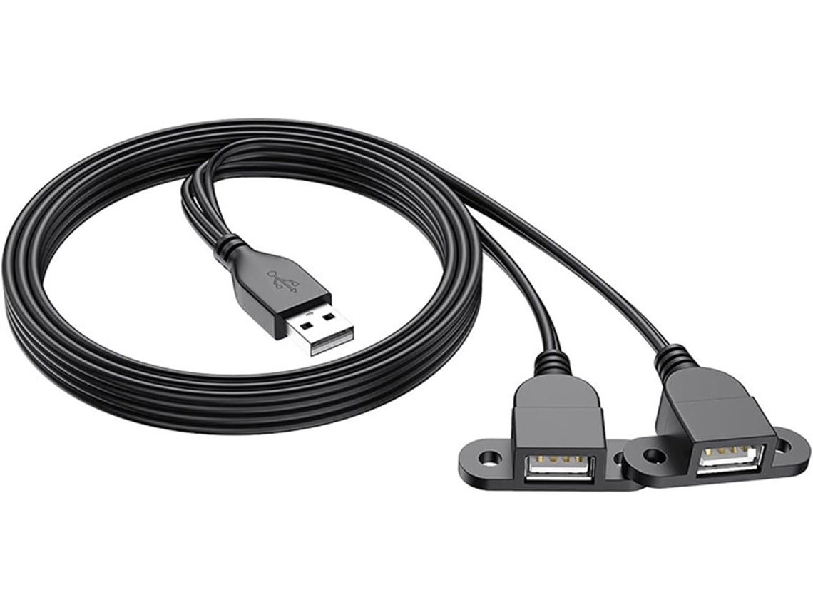 Adaptador De Hub Carregamento Usb 59 Polegadas Com Orifício Para