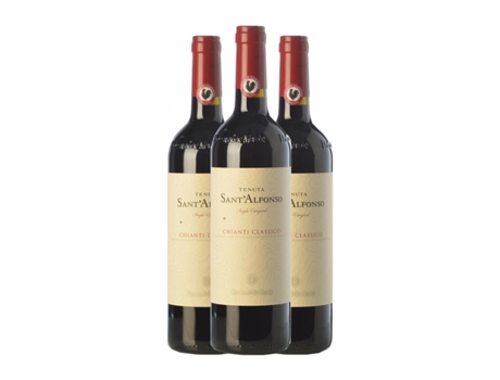 Vinho ROCCA DELLE MACÌE Sant'Alfonso Sangiovese Chianti Classico (0.75 L - 3 Unidades)