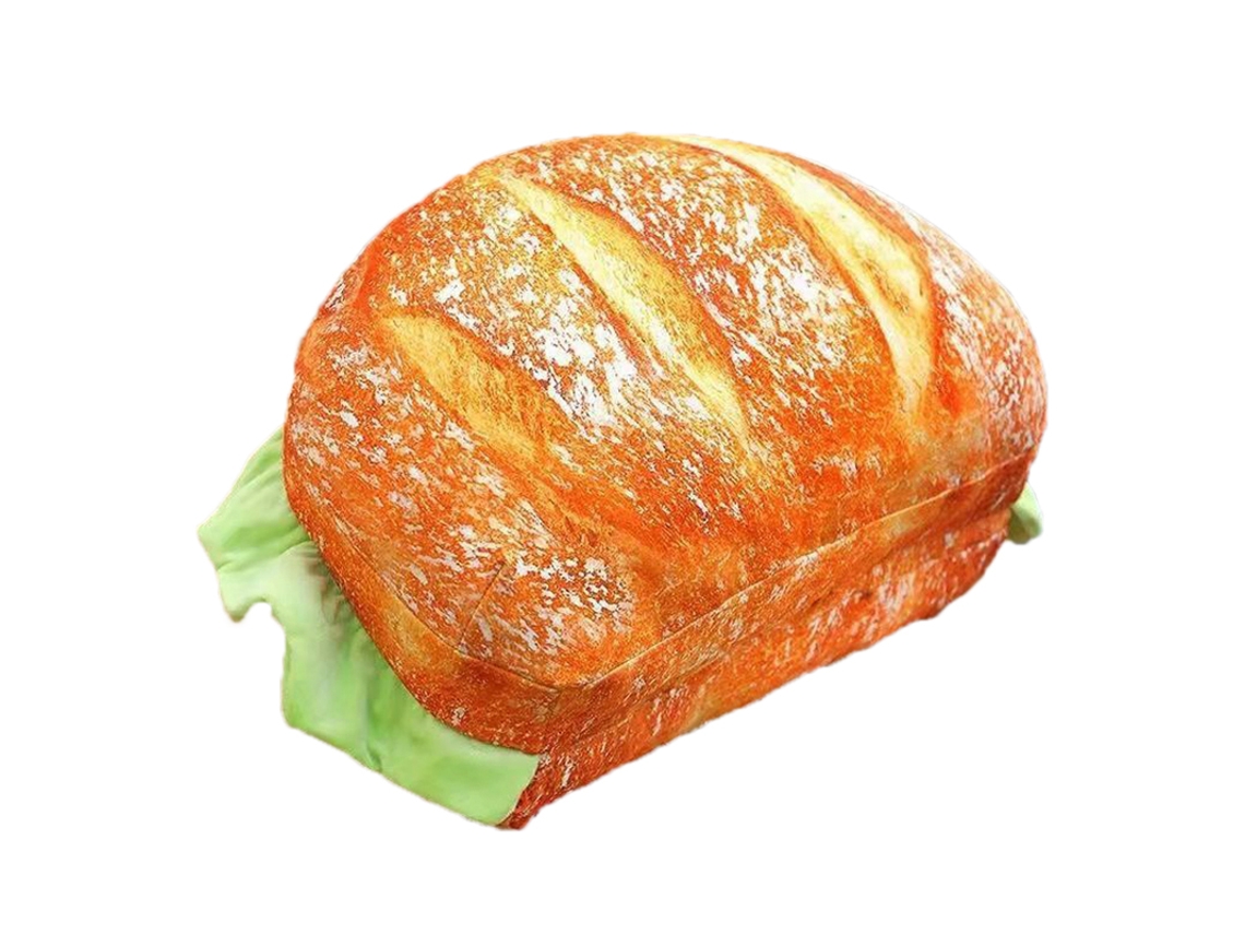 Almohada De Hamburguesa Multiuso De Algodón Pp Para Regalo De San Valentín Cumpleaños 55cm