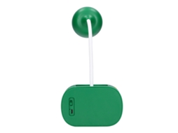 Lâmpada De Escritório Verde Escuro Compacta Portátil Plegável Ajustável Flexível Para Camping Viagens