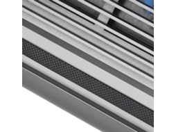 Rivacase 5555 Base de Refrigeração para Computador 39.6 Cm 15.6'' Preto