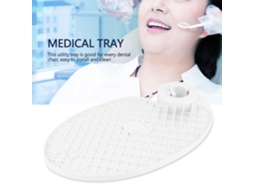 Laxiscreed Bandeja De Coluna Em Plástico Dental Compatível Com Equipamentos Médicos