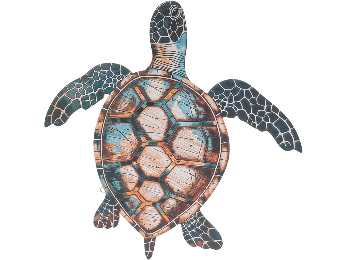Decoração De Parede Interna Em Madeira Com Tartaruga Marinha Da Doitool, Resistente A Quebras, Fácil De Ideal