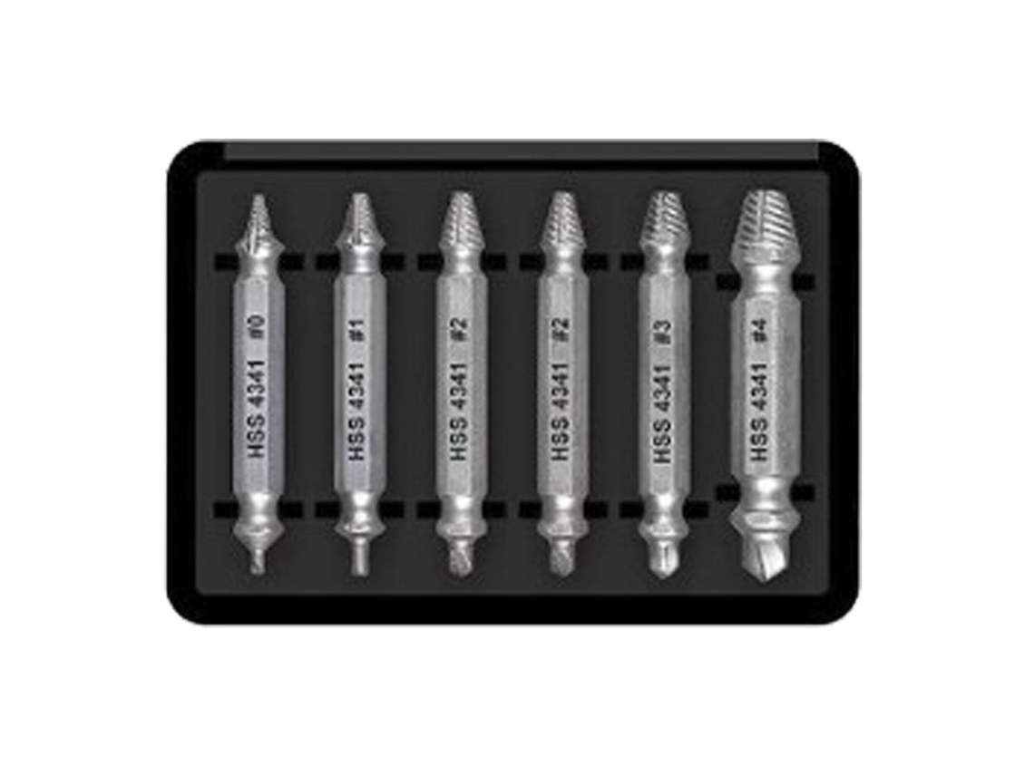 Conjunto de Extração de Parafusos Quebrados Hss 6pcs