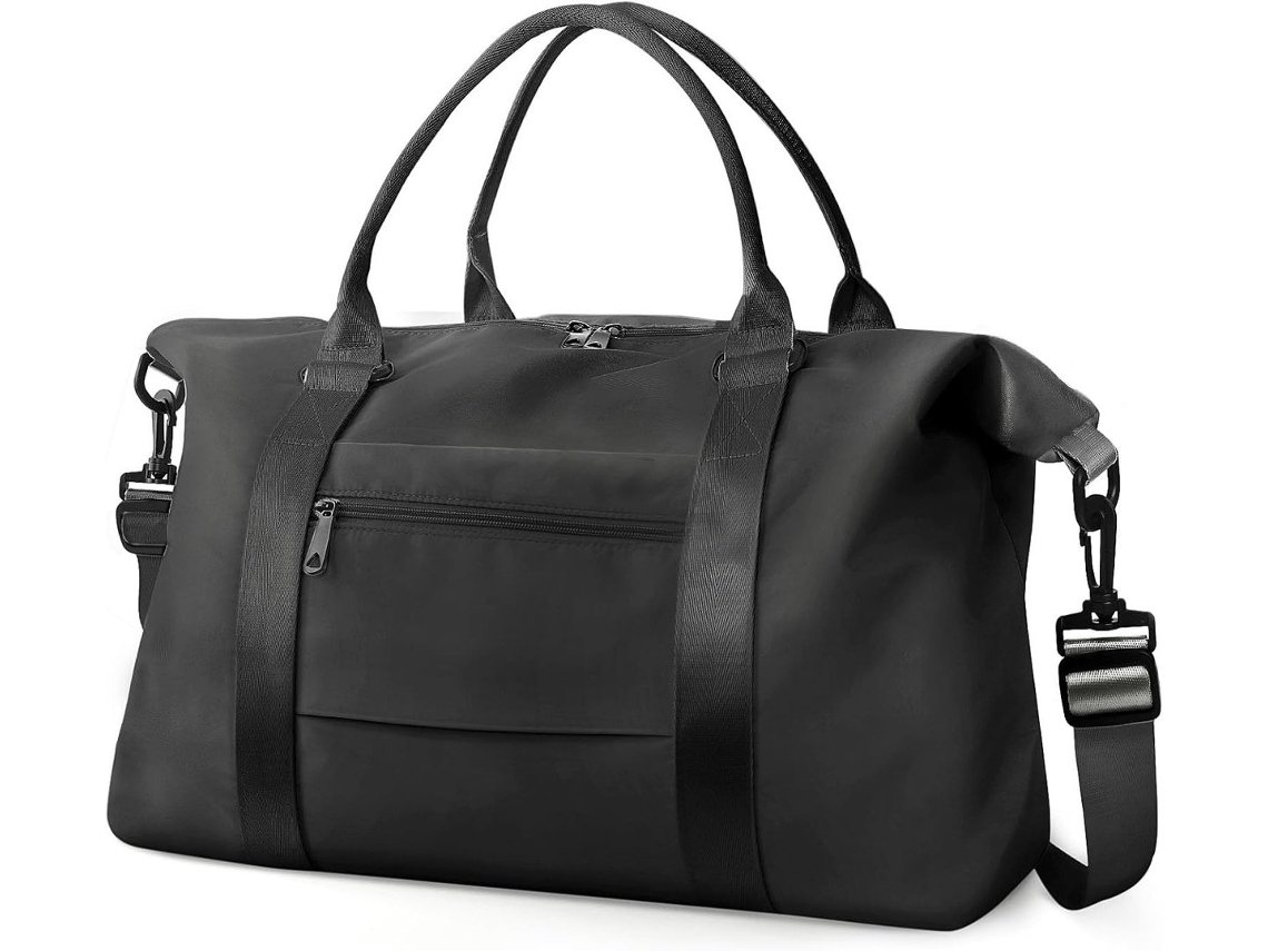 Bolsa de Ginástica AQUAFORGE Impermeável com Vários Bolsos e Alça Ajustável (55x18x27cm)