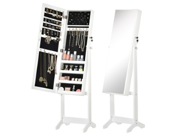 Espelho Joalheiro BTFORUS 36,5x151,5 cm Ideal para Ambientes Residenciais Cor Branco