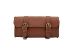 BOLSA DE BICICLETA ESTILO RETRO MALI de couro artificial, acessório de quadro dianteiro (S/MARCA)