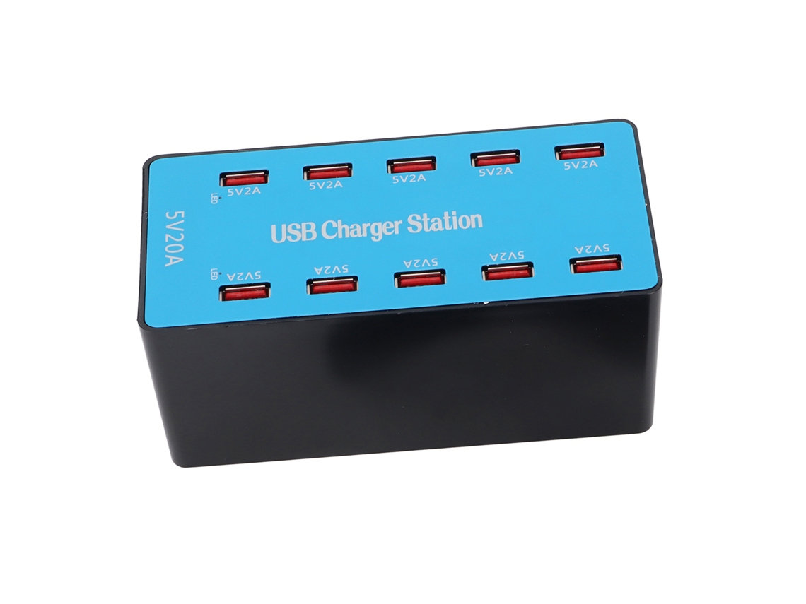 Estação de Carregamento Usb LAXISCREED 10 Portas 100w