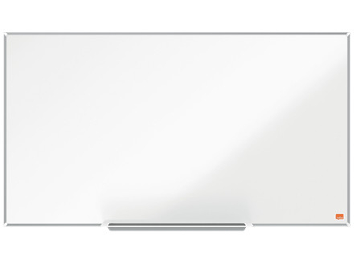 Quadro branco NOBO Impression Pro 879 x 491 mm esmalte magnético