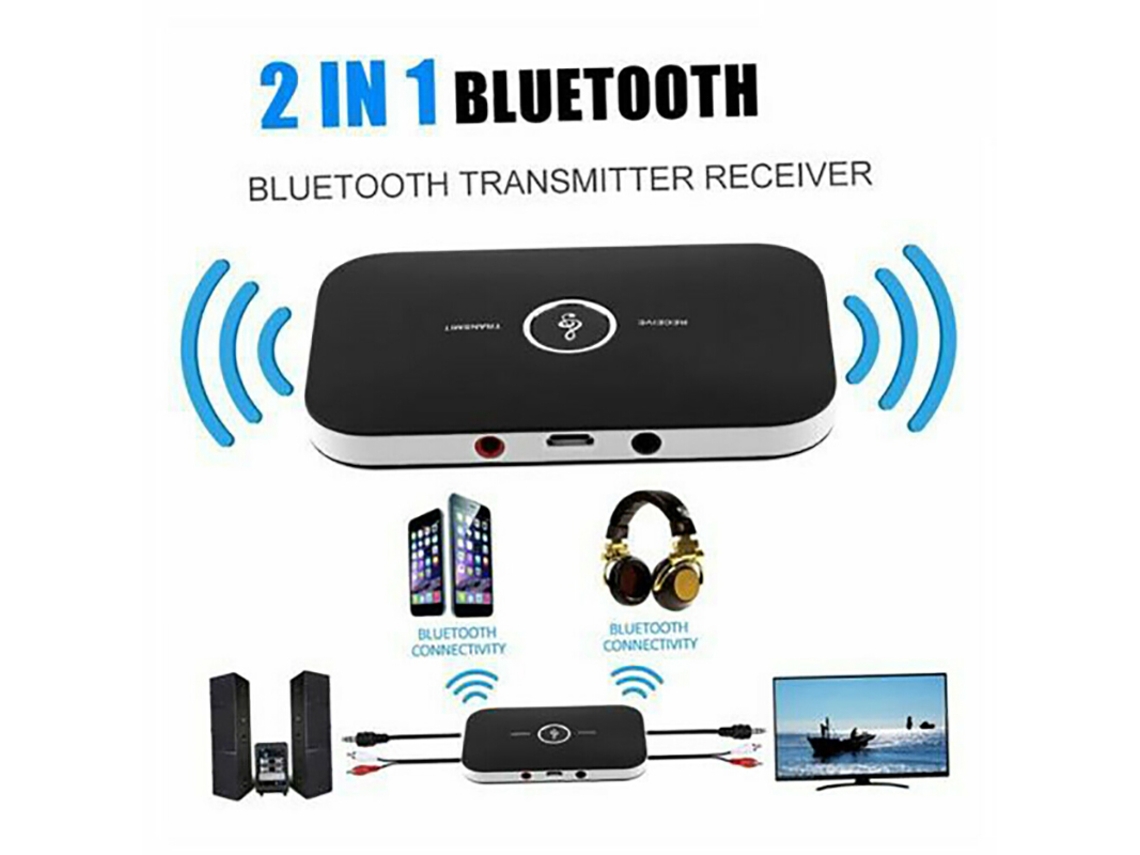 Adaptador Bluetooth Áudio, 2 Em 1, Para Tv