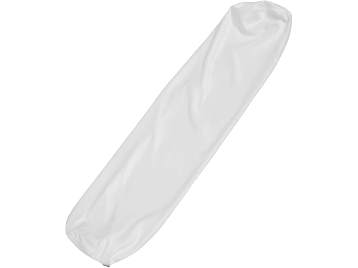Fronha Cilíndrica Versátil com Zíper, Tecido Macio, Design Ergonômico, Tubular Branca para Cama e CHABERLU