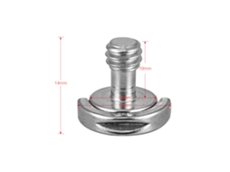 2026 tornillo de Montaje 1/4 para Trípode, Placa de Liberación Rápida Y Accesorios de Fotografía