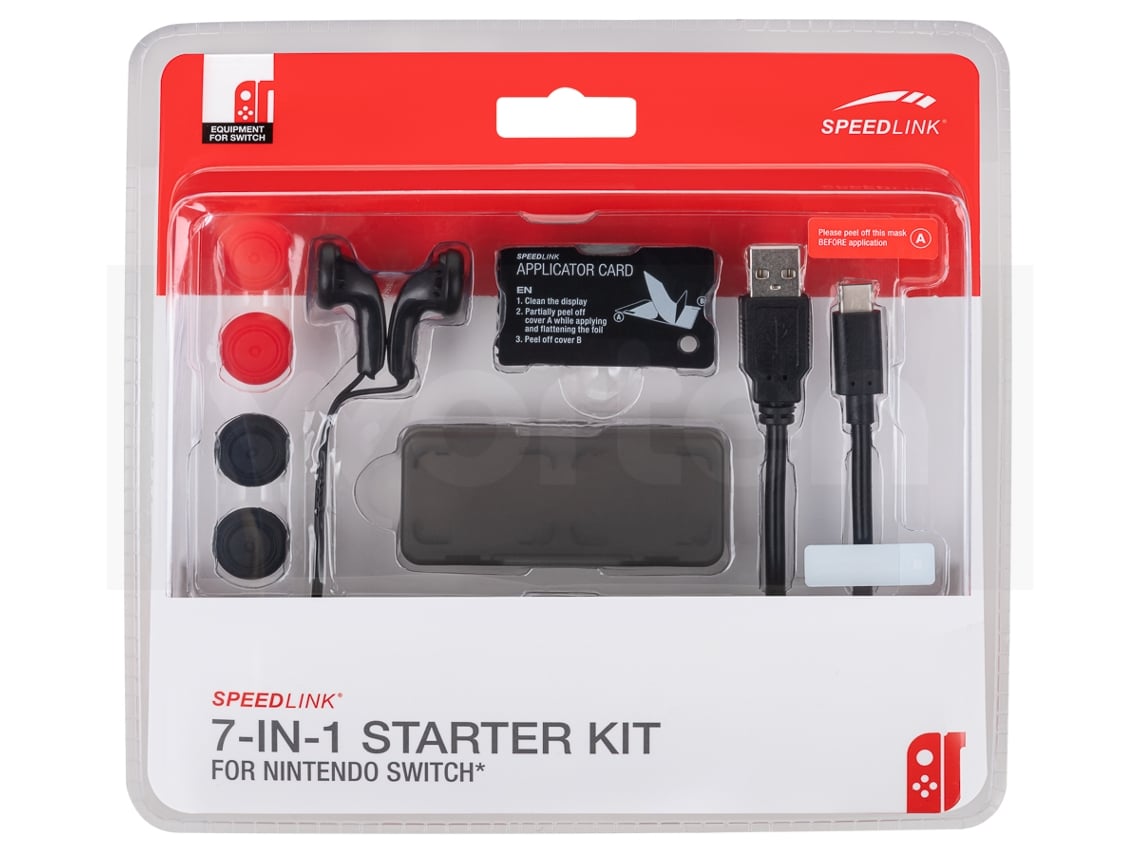Starter Kit 7 Em 1 SPEED LINK para Nintendo Switch