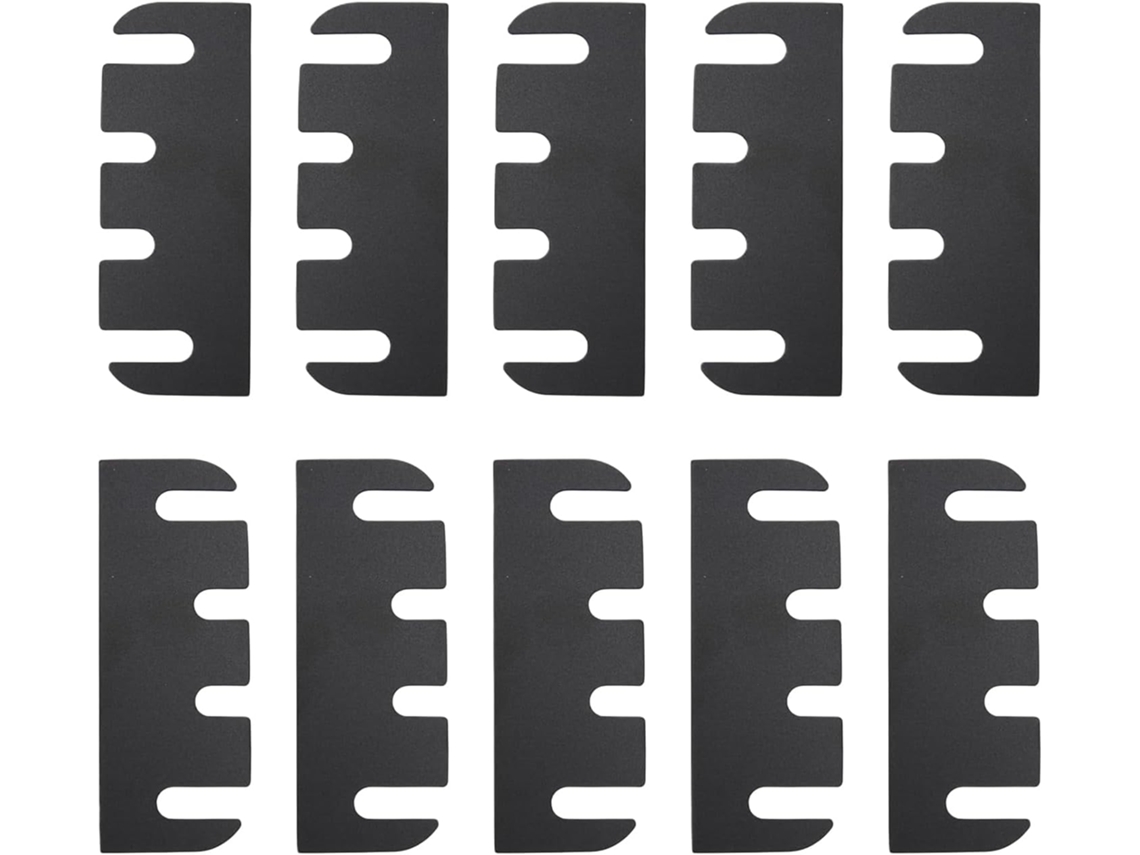 Conjunto De 10 Para Dobradiças Portas Que Previnem Vazamentos Ar.