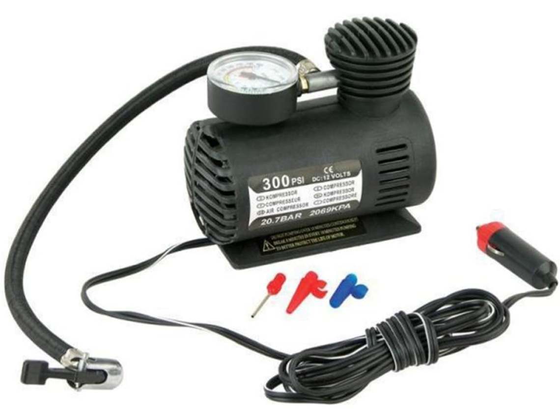Compressor De Ar De Alta Pressão Para Carro Com Manômetro