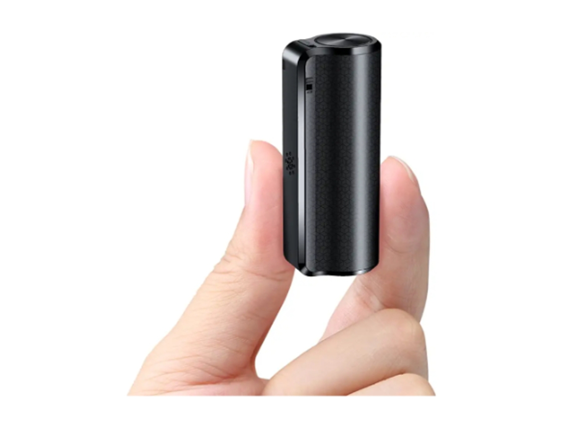 Gravador De Voz Digital De 4 Gb, Mini Gravador Magnético Ativado Por Voz, Adequado Para Reuniões, Entrevistas, Aulas, Palestras Yizhood (preto)