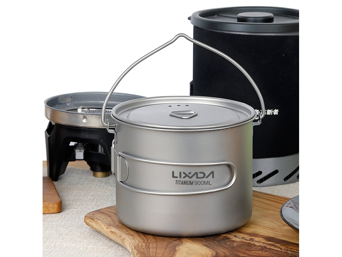Panel de Titânio Ultraleve 750/900/1100ml Camping