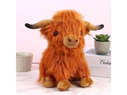 2026 peluche de Vaca de Las Tierras Altas de Alta Calidad Y Suave.