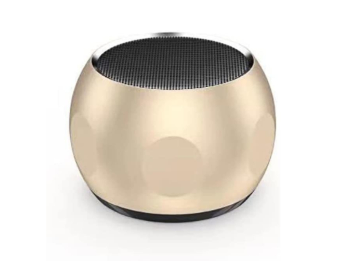 Coluna Bluetooth YIZHOOD Ouro