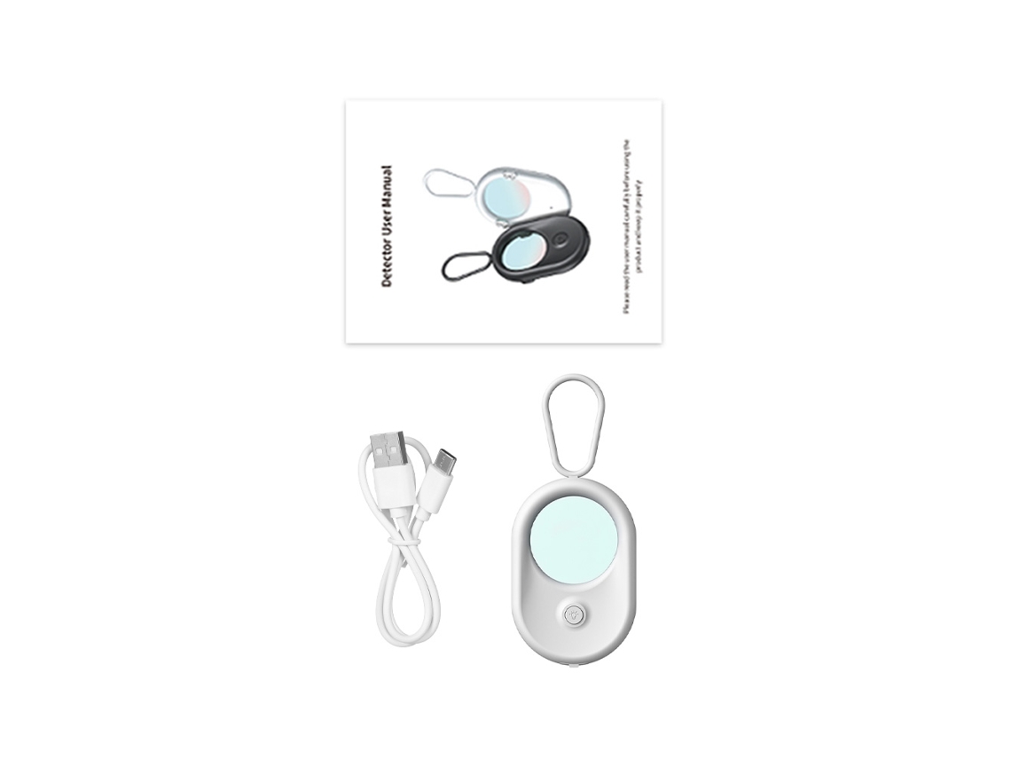 Detector de Câmeras Inteligente com Varredura Infravermelha Lente Grande Diâmetro Portátil Anti roubo