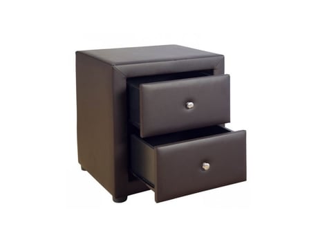 Mesa De Cabeceira Em Simili Couro Homestyle4u