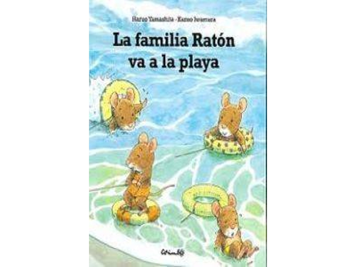 Livro La Familia Ratón Va A La Playa de Haruo Yamashita e Iwamura Kazuo (Espanhol)