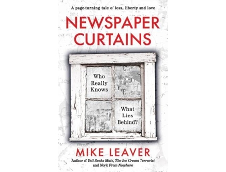 Livro Newspaper Curtains de Mike Leaver (Inglês)